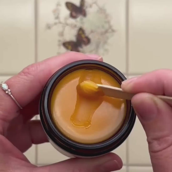 Strawberry Bloom balm - radiance restored, herbal-infused tallow